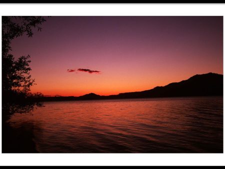 Zonsondergang Lake Quinault Online Sale