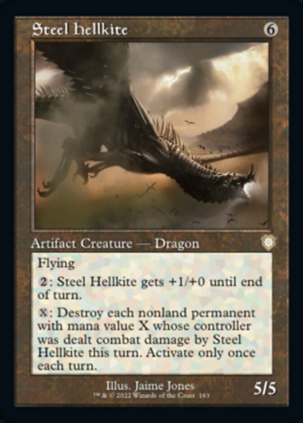 Steel Hellkite (Retro) [The Brothers  War Commander] Supply