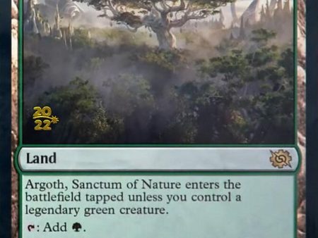 Argoth, Sanctum of Nature [The Brothers  War Prerelease Promos] Cheap