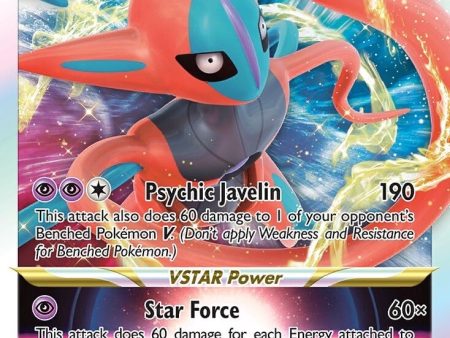 Deoxys VSTAR (SWSH268) (Jumbo Card) [Sword & Shield: Black Star Promos] Online Sale