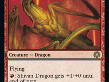 Shivan Dragon [Game Night: Free-for-All] Online Sale