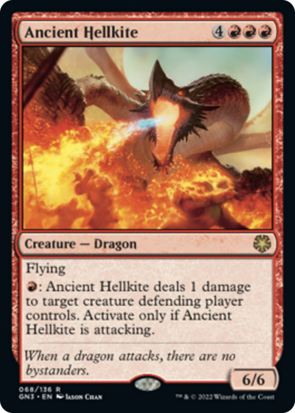 Ancient Hellkite [Game Night: Free-for-All] on Sale