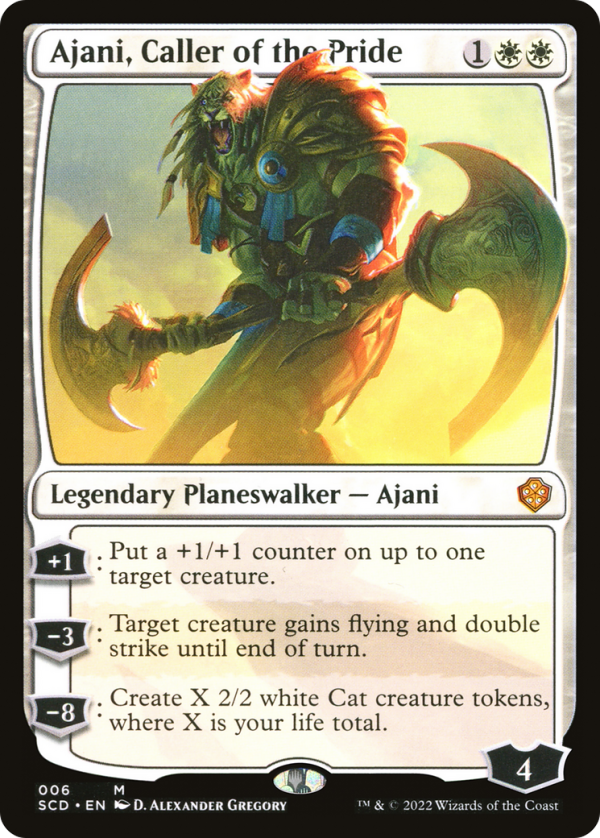 Ajani, Caller of the Pride [Starter Commander Decks] Discount