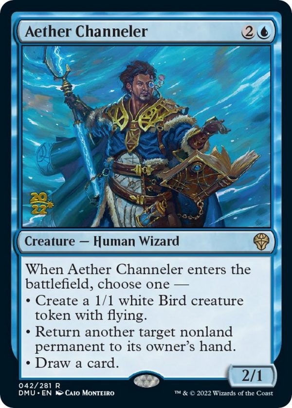 Aether Channeler [Dominaria United Prerelease Promos] Discount