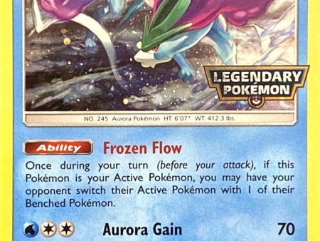 Suicune (59 214) (Legendary Pokemon Stamped) [Sun & Moon: Lost Thunder] Discount