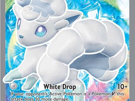 Alolan Vulpix V (173 195) [Sword & Shield: Silver Tempest] For Discount