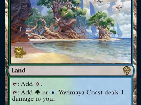 Yavimaya Coast [Dominaria United Prerelease Promos] Online now