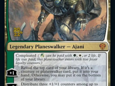 Ajani, Sleeper Agent [Dominaria United Prerelease Promos] on Sale