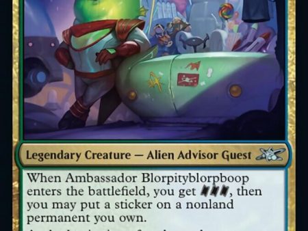 Ambassador Blorpityblorpboop (Galaxy Foil) [Unfinity] Online