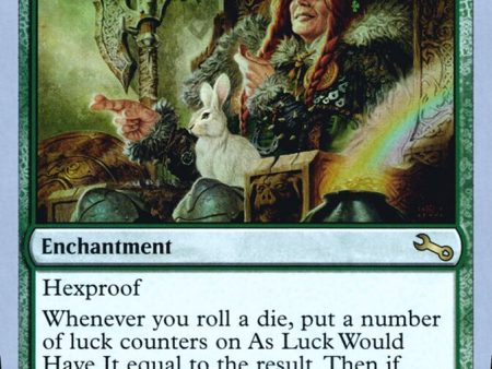 As Luck Would Have It (Unfinity Foil Edition) [The List] Online