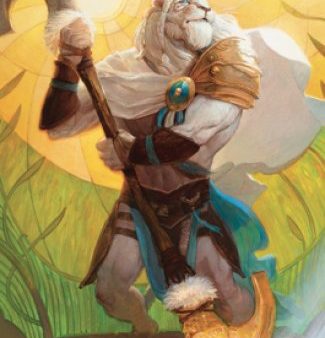 Ajani, Sleeper Agent Art Card [Dominaria United Art Series] Supply