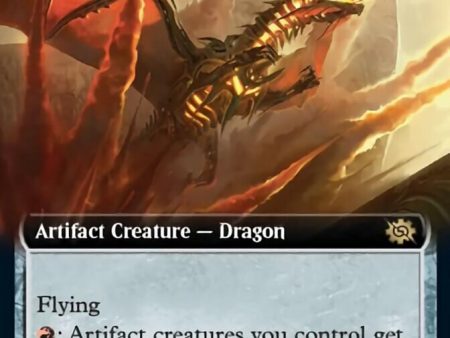 Artificer s Dragon (Extended Art) [The Brothers  War] Sale